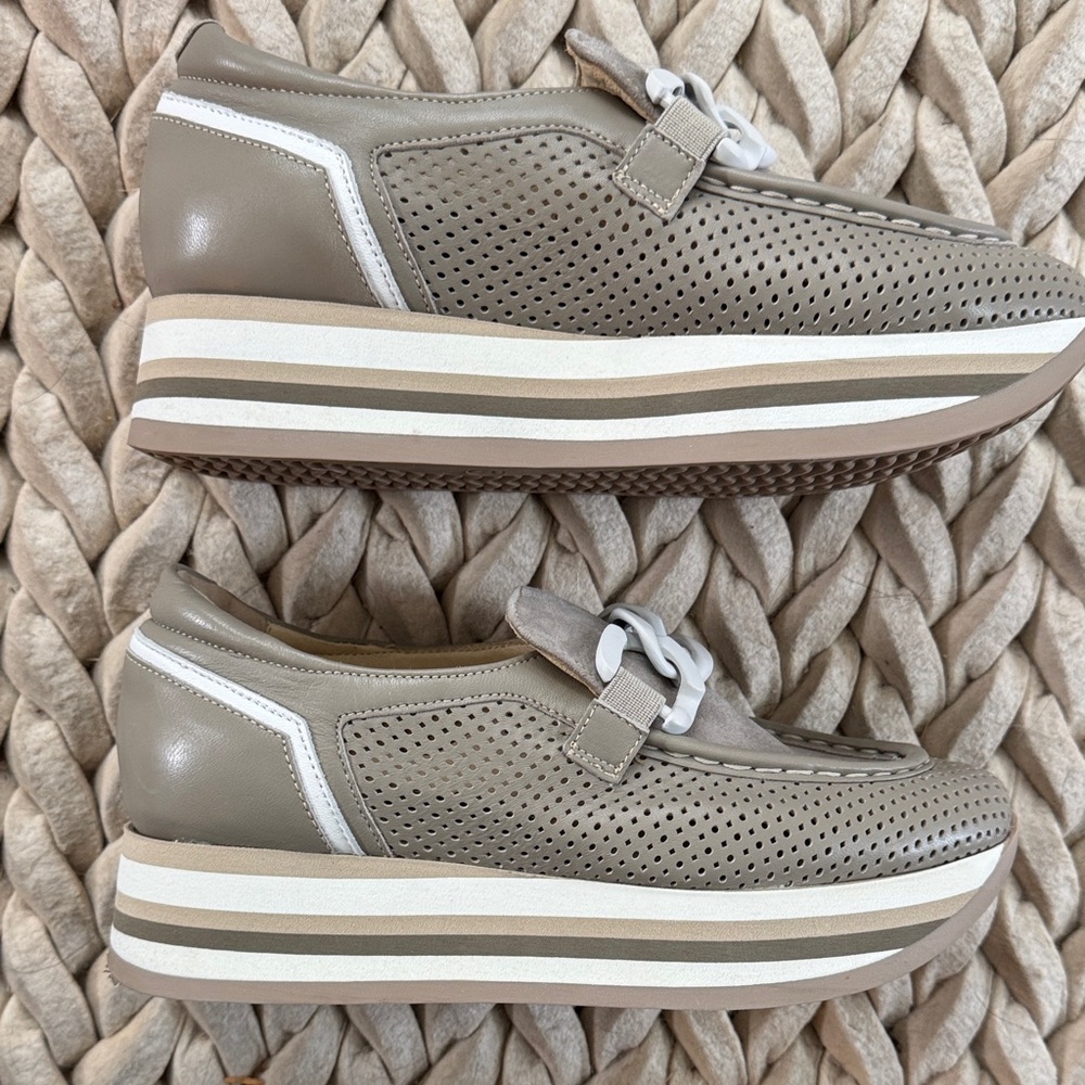 Softwaves Gray Platform Sneakers - image 2